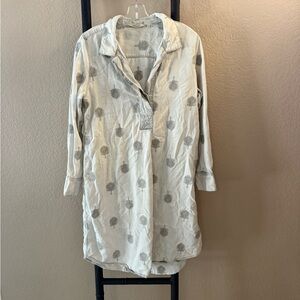 Soft Surroundings Light Gray Mini dress